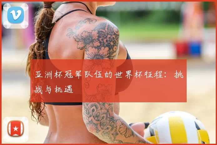 亚洲杯冠军队伍的世界杯征程:挑战与机遇