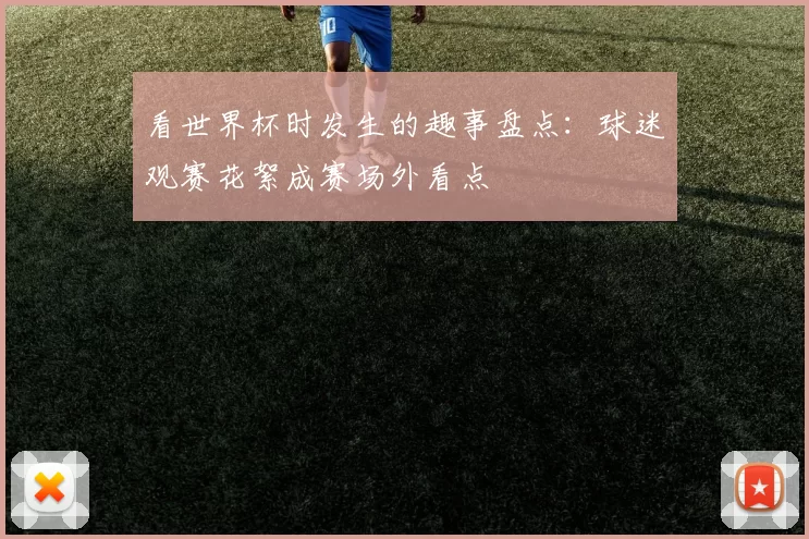 看世界杯时发生的趣事盘点：球迷观赛花絮成赛场外看点