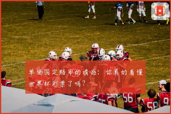单场固定赔率的诱惑：你真的看懂世界杯彩票了吗？
